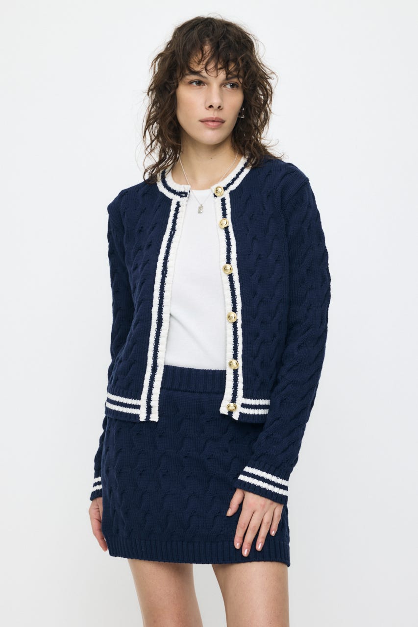 LINE CABLE 2PIECES セットアップ NVY 2