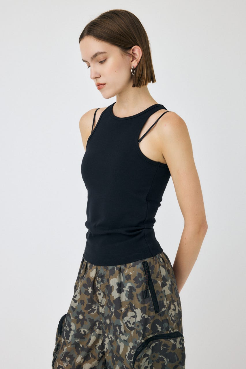 AMERICAN SLEEVE タンクトップ BLK FREE