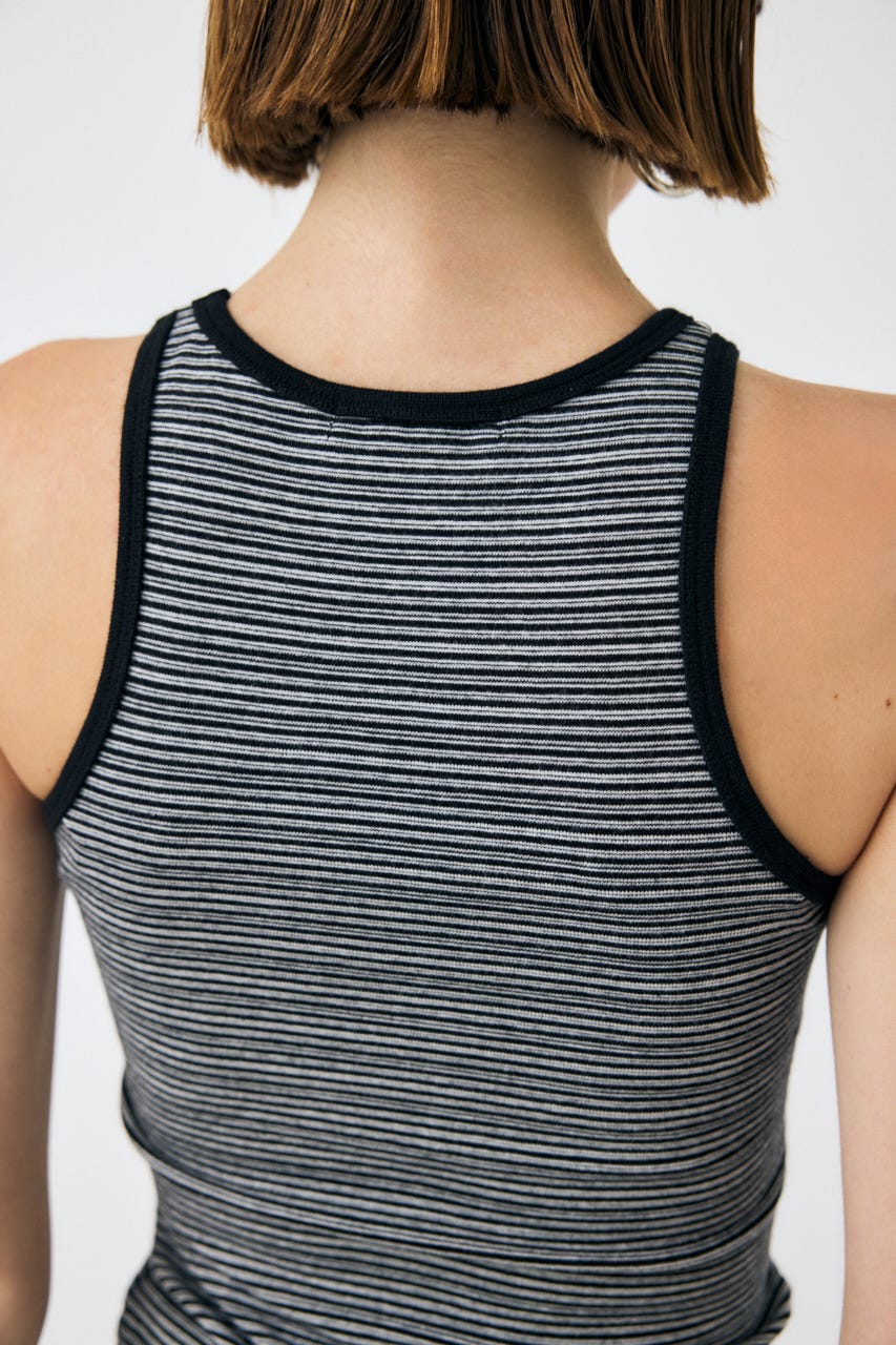 KARRY American sleeve tank グレー KARRY】american sleeve tank top | Amu