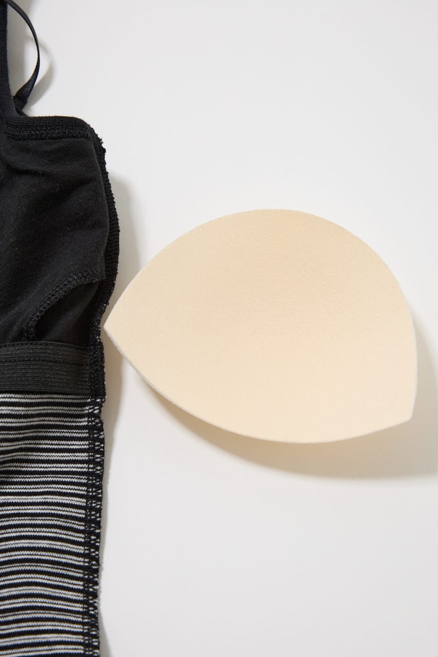 AMERICAN SLEEVE タンクトップ 柄BLK FREE