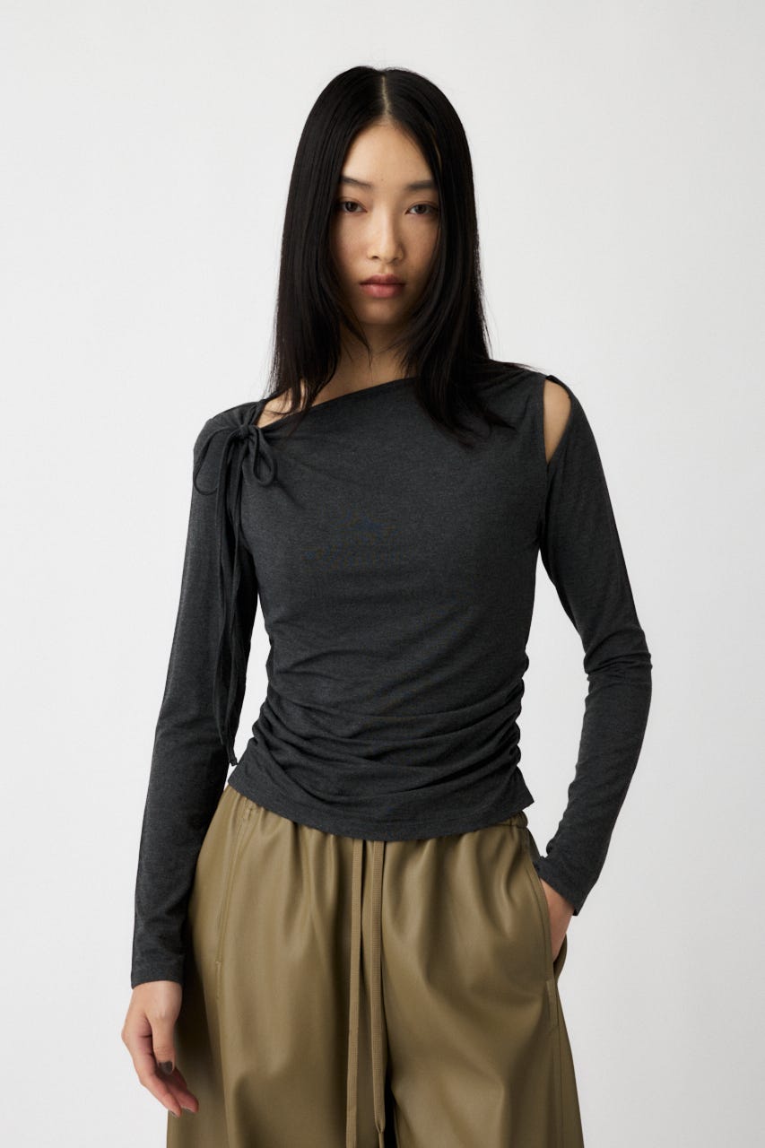 新品未使用タグ付き☆MOUSSY　SHOULDER FRILLS トップス MOUSSY | SHOULDER FRILLS トップス (その他トップス ) |SHEL