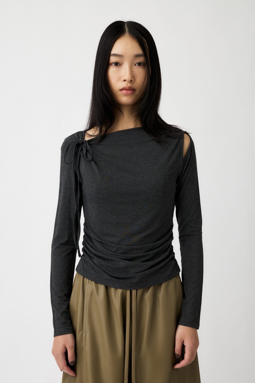 新品未使用タグ付き☆MOUSSY　SHOULDER FRILLS トップス MOUSSY | SHOULDER FRILLS トップス (その他トップス ) |SHEL