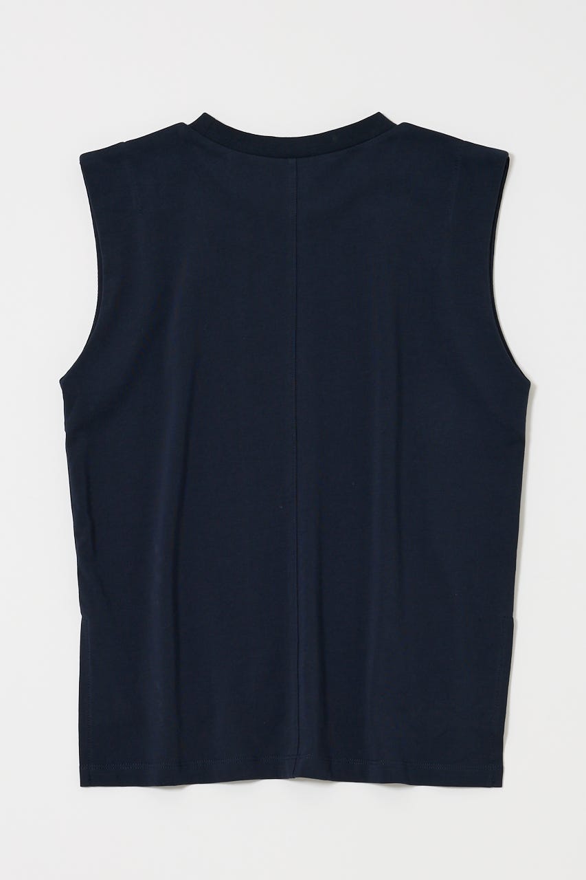 MOUSSY | TINY LETTER SLEEVELESS トップス (その他トップス