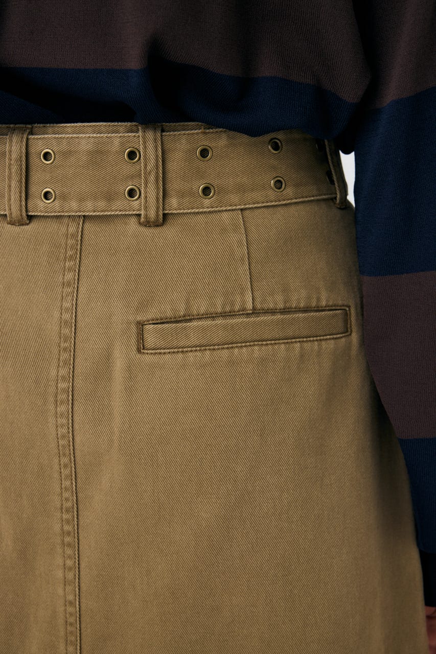 BELT MINI スカート BEG 2