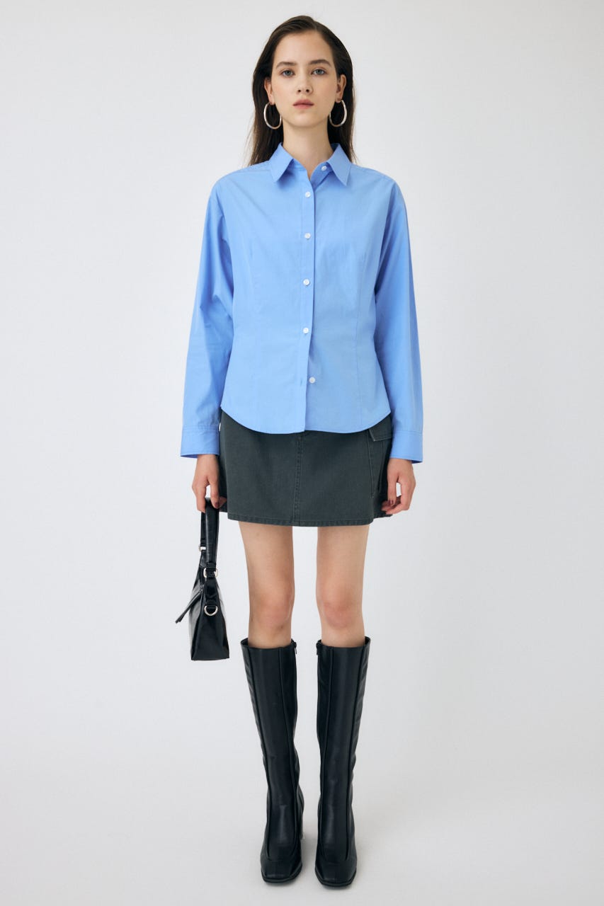 BELT MINI スカート D/GRY 2