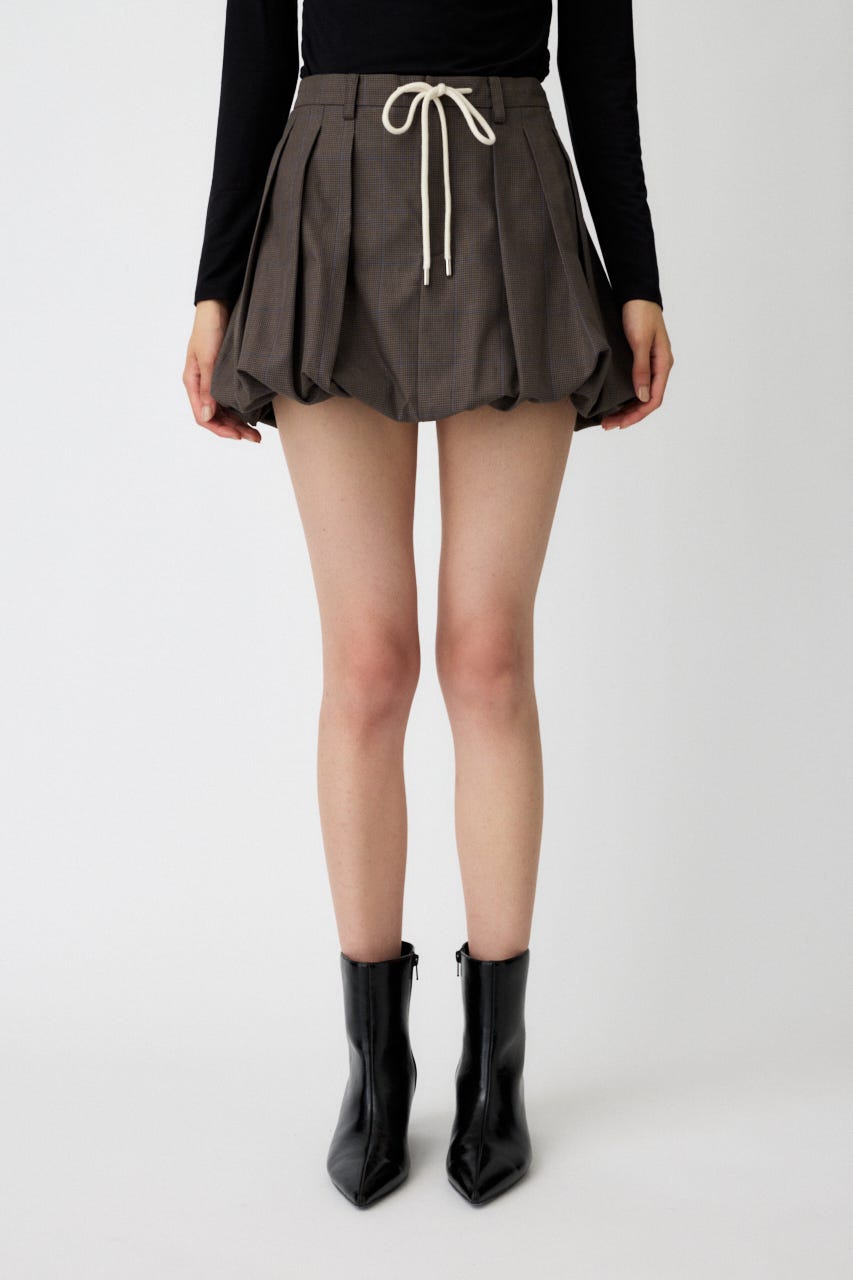MOUSSY | TUCKED BALLOON MINI スカート (スカート(ミニ