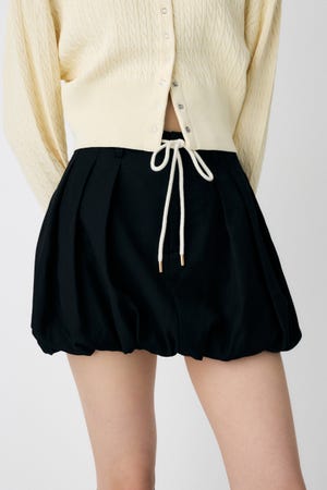 MOUSSY | TUCKED BALLOON MINI スカート (スカート(ミニ