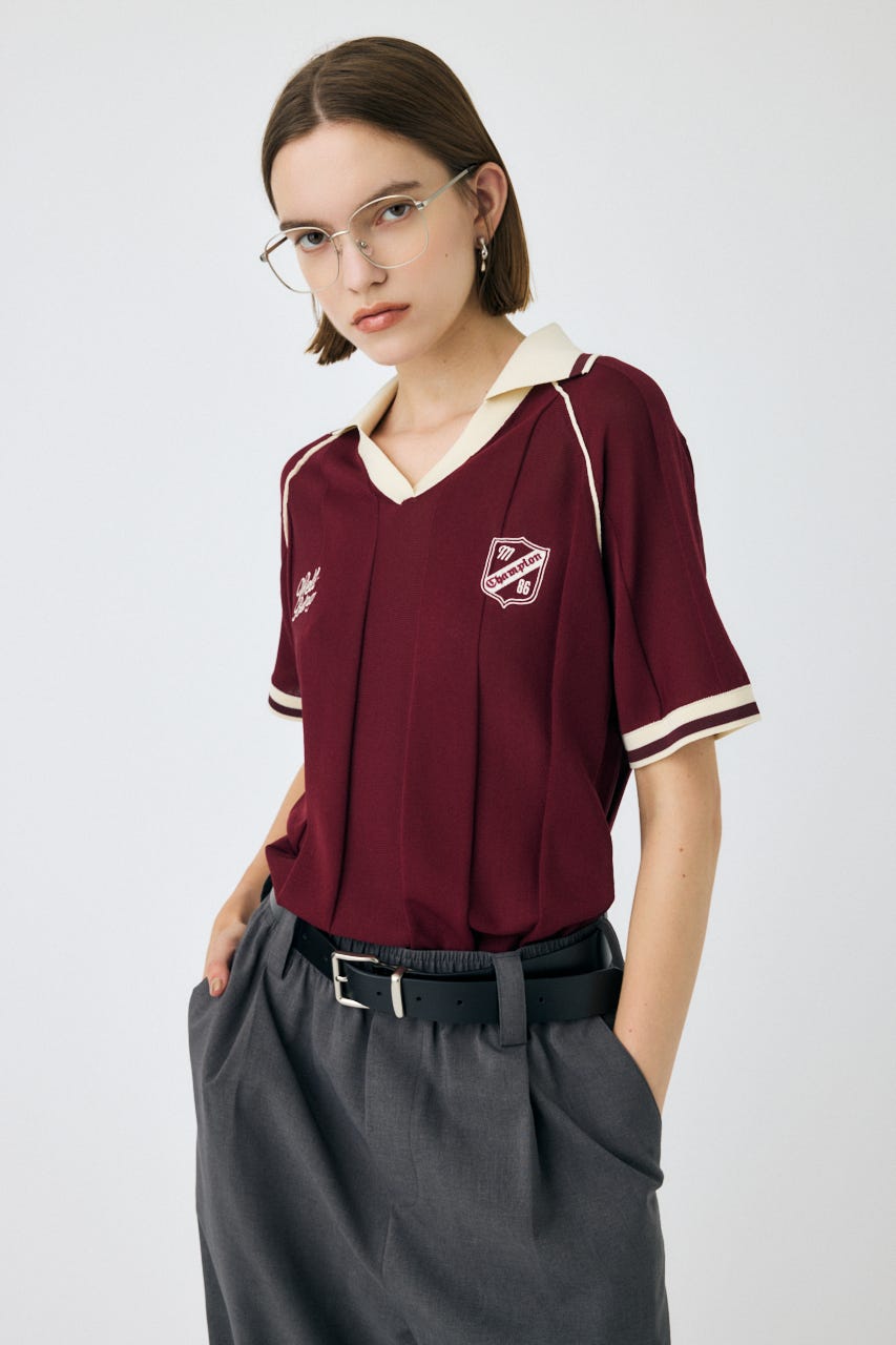 moussy KNIT GAME シャツ KNIT GAME シャツ（ニット/セーター）｜MOUSSY（マウジー）の