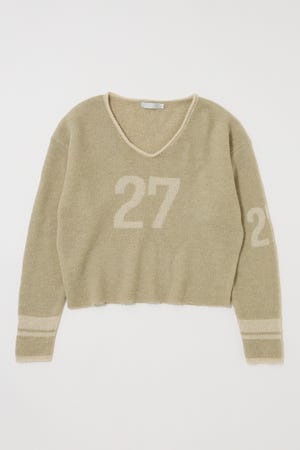 SHAGGY NUMBERING セーター