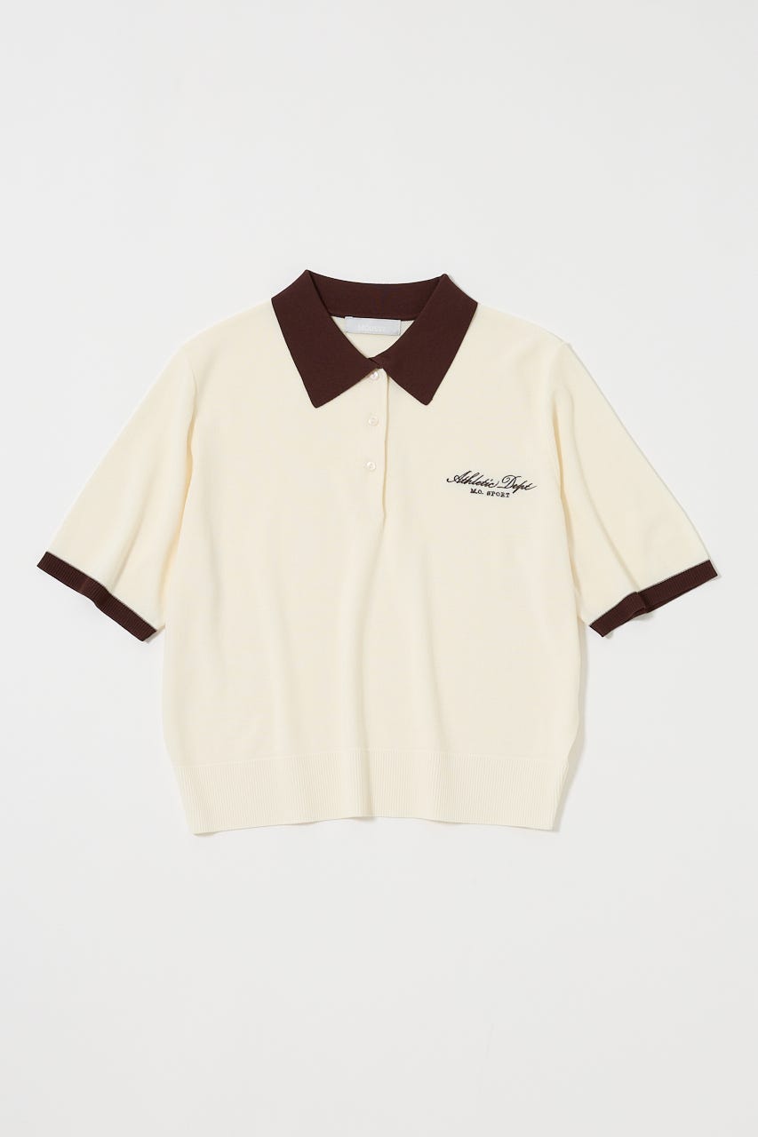moussy HONDA 長袖クロップドポロシャツ moussy HONDA 長袖クロップドポロシャツ MOUSSY | HONDA