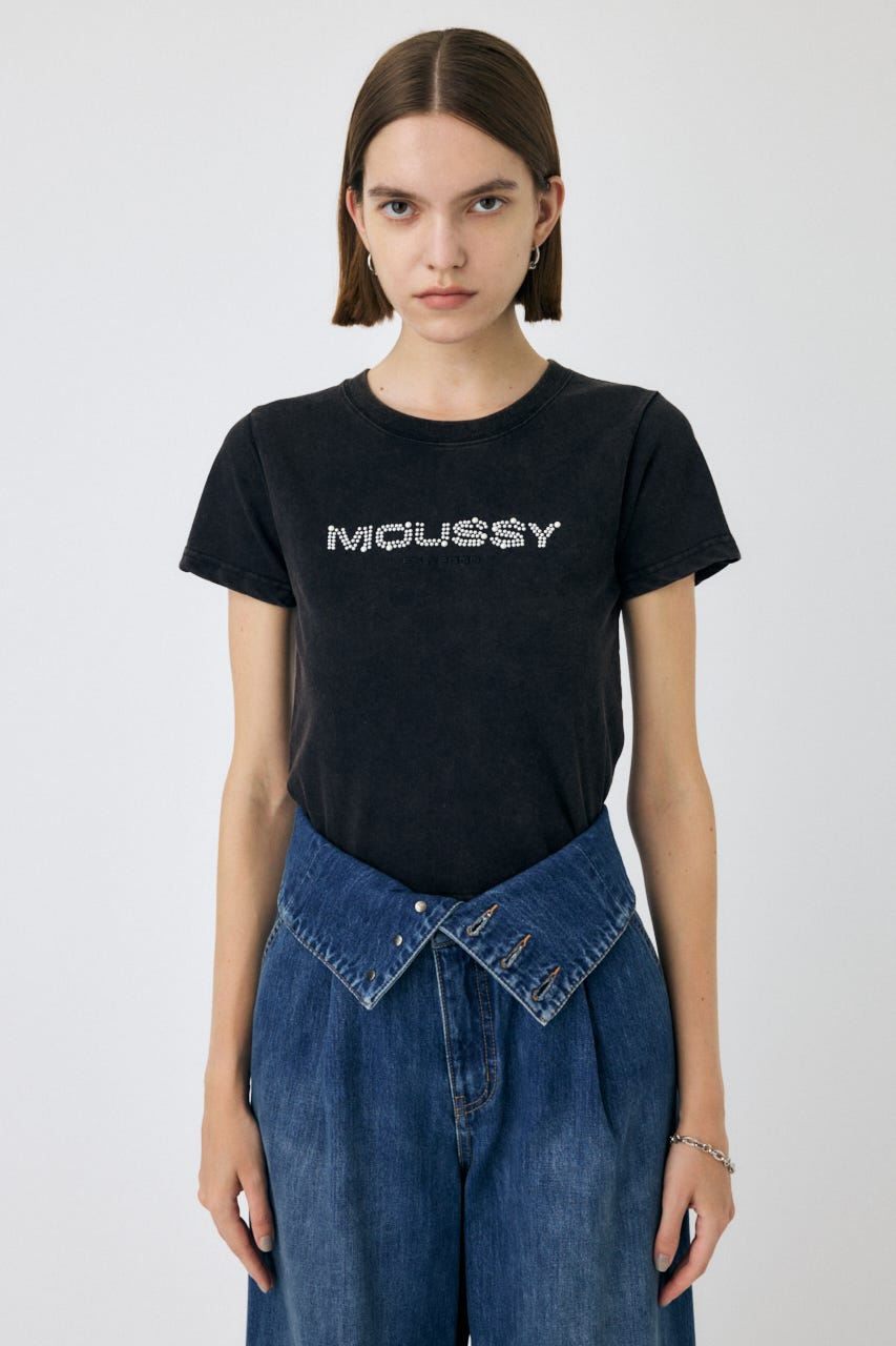 tシャツ LITTLE POPS LOGO Tシャツ レディース MOUSSY | LITTLE POPS ロゴ TEE (Tシャツ・カットソー(半袖