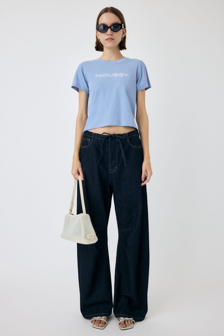 tシャツ LITTLE POPS LOGO Tシャツ レディース MOUSSY | LITTLE POPS ロゴ TEE (Tシャツ・カットソー(半袖