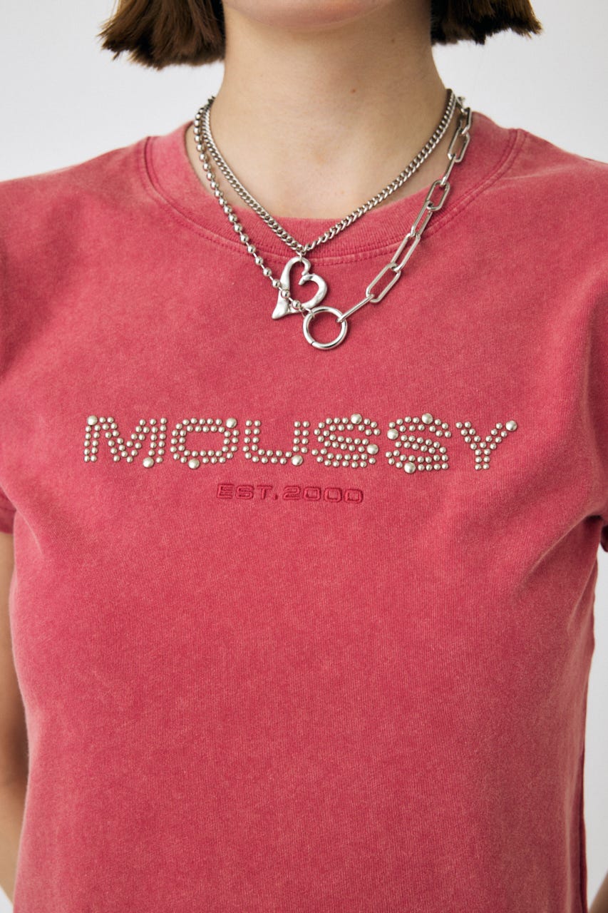 tシャツ LITTLE POPS LOGO Tシャツ レディース MOUSSY | LITTLE POPS ロゴ TEE (Tシャツ・カットソー(半袖