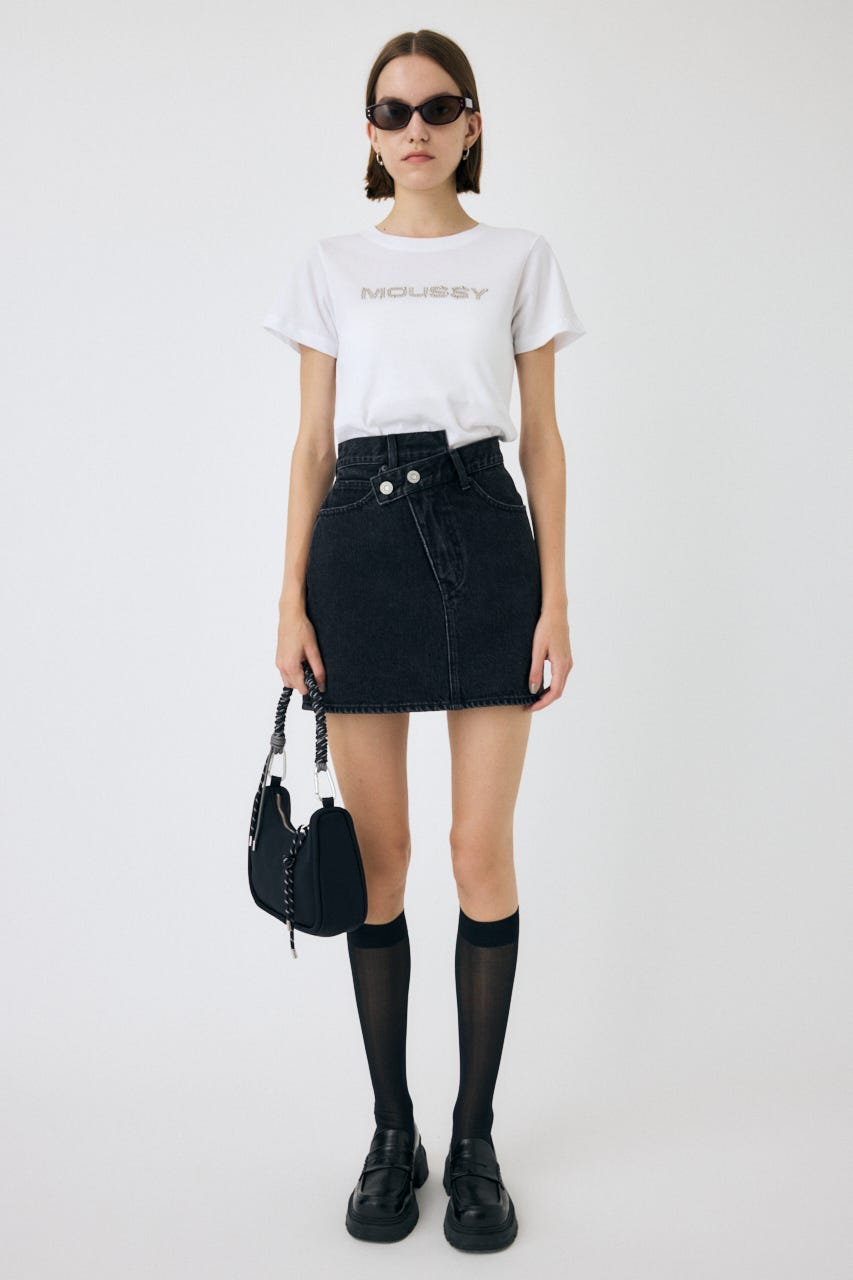 MOUSSY | LITTLE POPS ロゴ TEE (Tシャツ・カットソー(半袖