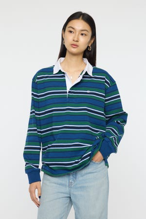OVER POLO L/S シャツ