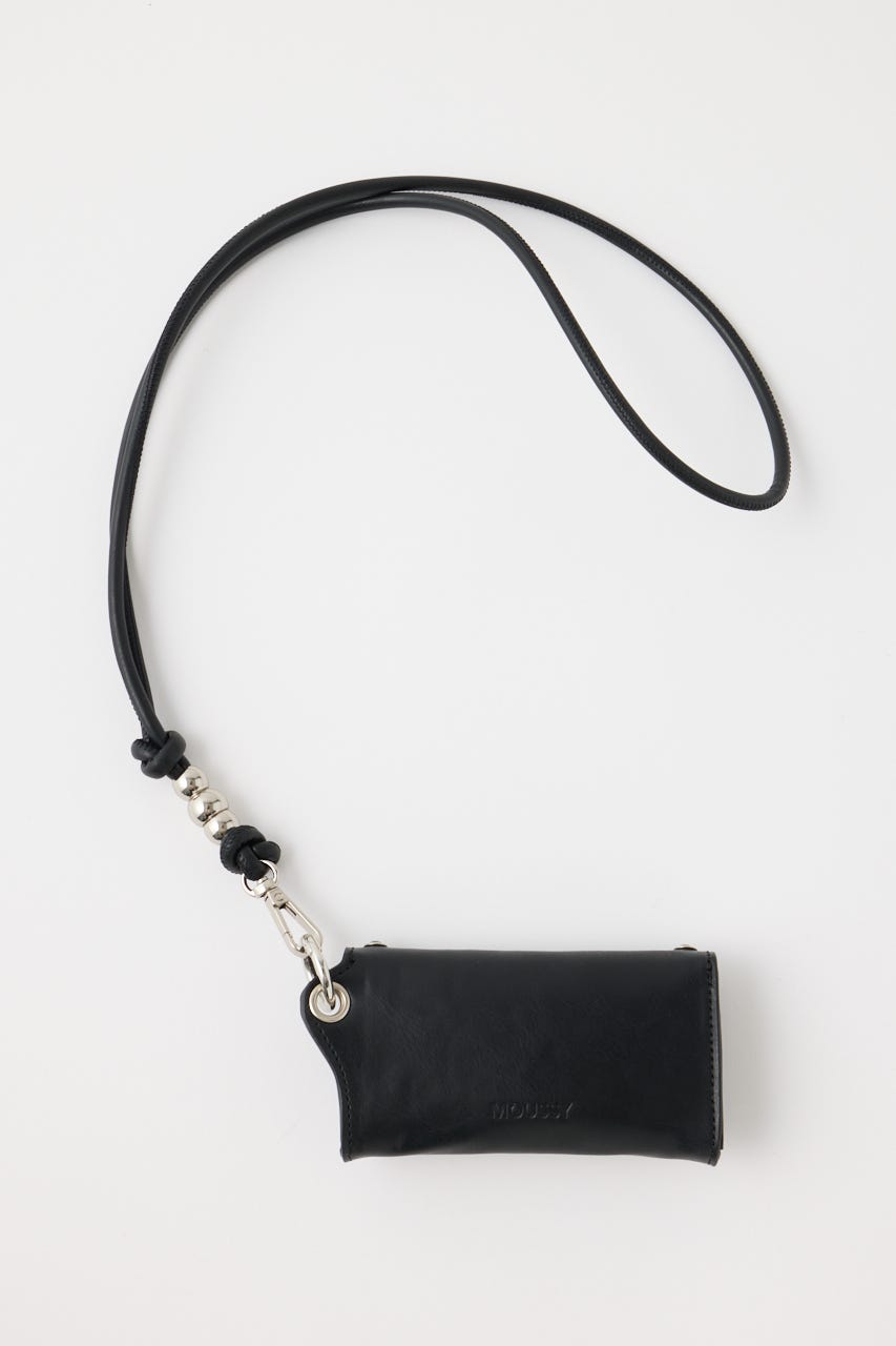 MOUSSY | STUDS COIN CASE（BLK） (ポーチ ) |SHEL'TTER WEBSTORE