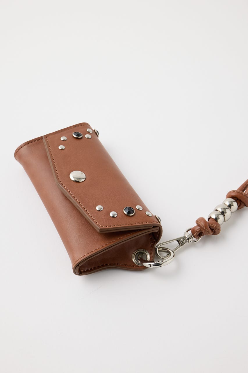 MOUSSY STUDS BAG& COIN CASEセット 新品 MOUSSY | STUDS COIN CASE（BLK） (ポーチ ) |SHEL'TTER WEBSTORE