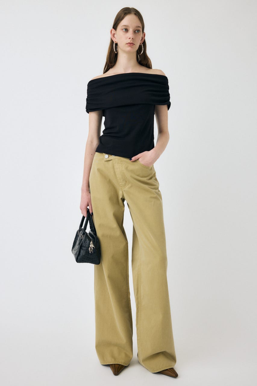 MOUSSY | CROSS CHINO WIDE STRAIGHT (ワイド ) |SHEL'TTER WEBSTORE