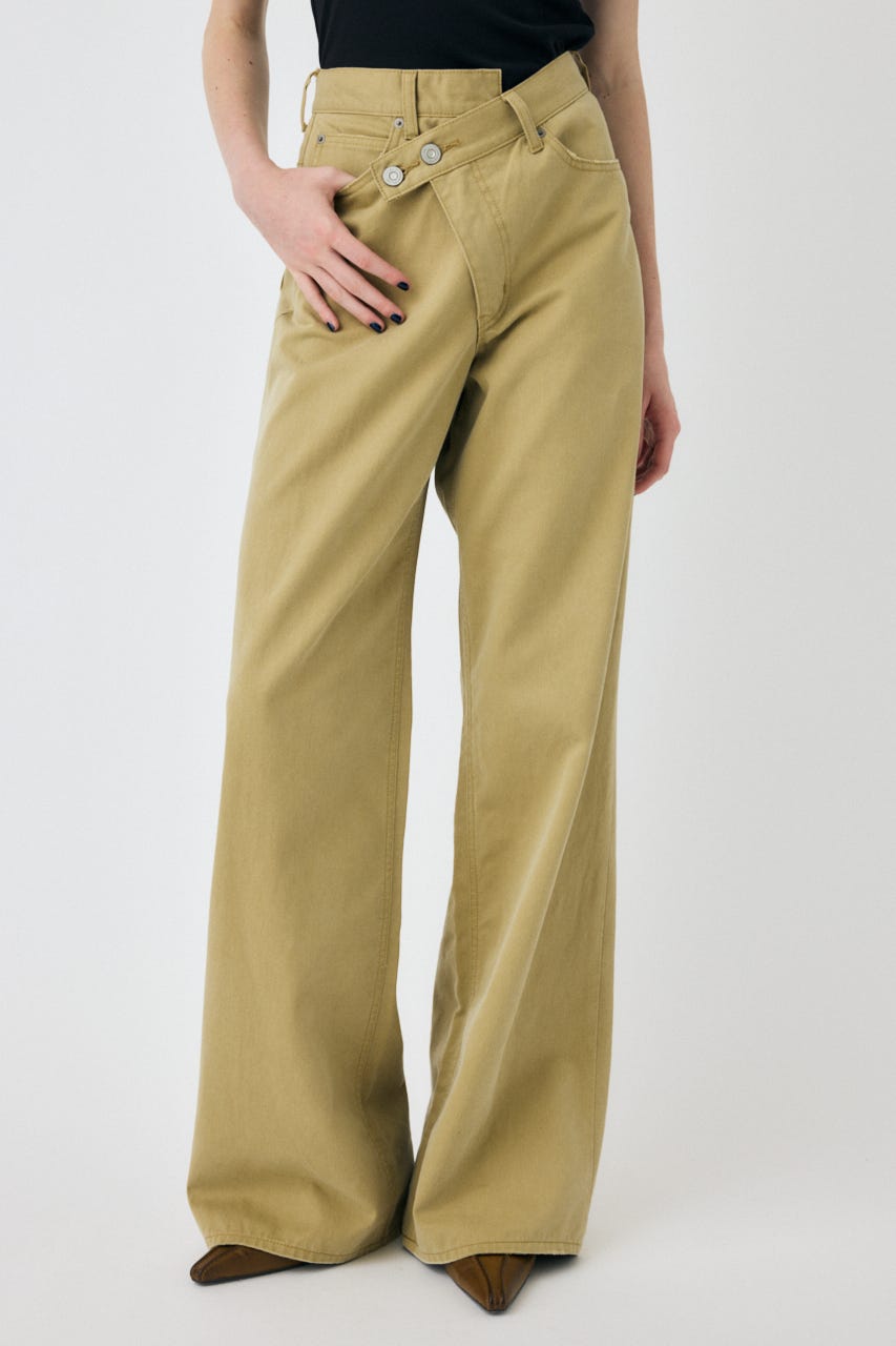 MOUSSY | CROSS CHINO WIDE STRAIGHT (ワイド ) |SHEL'TTER WEBSTORE