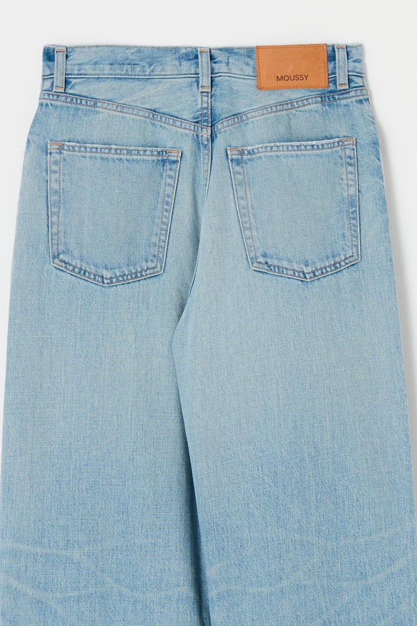 新品25AW MOUSSY TENCEL(TM) DENIM ストレート MOUSSY | 【ViVi・otonaMUSE掲載】TENCEL(TM) DENIM ストレート