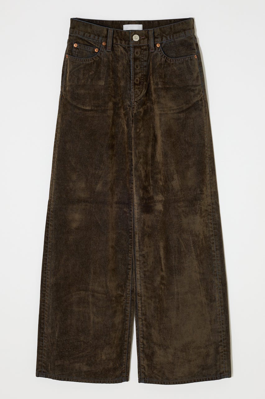 MIDRISE CORDUROY バギー MOUSSY | MIDRISE CORDUROY バギー (ワイド ) |SHEL'TTER WEBSTORE