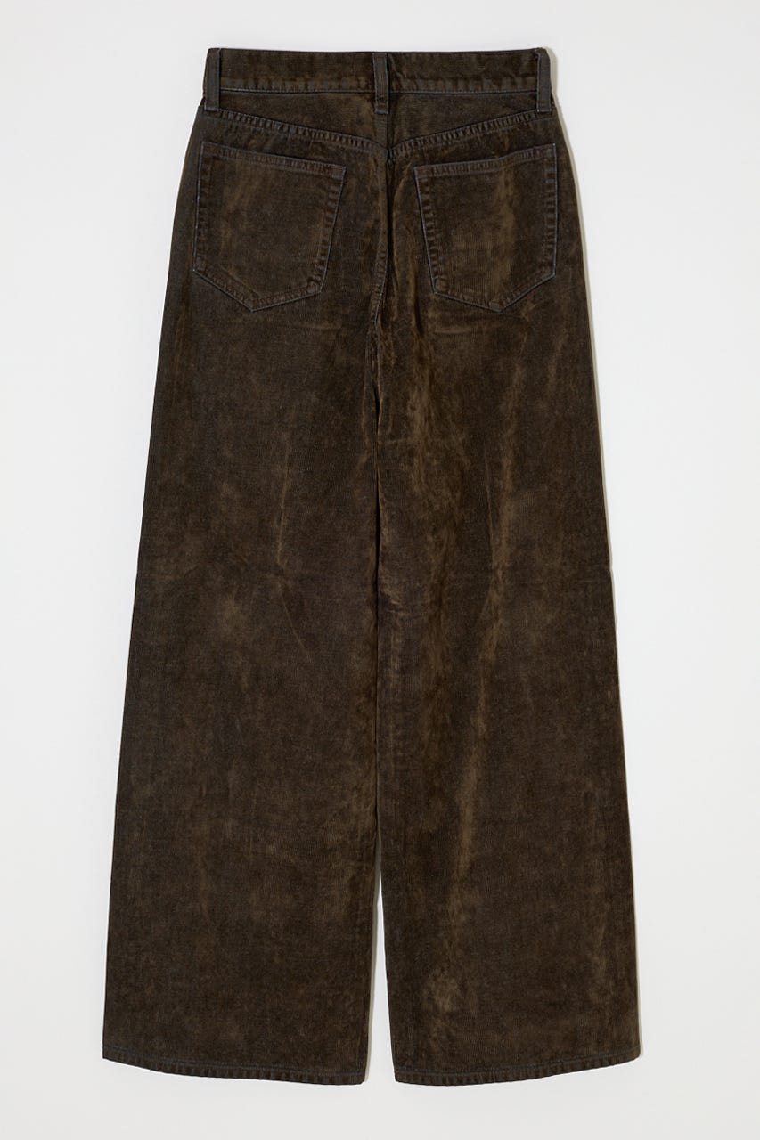 MIDRISE CORDUROY バギー KHA 0