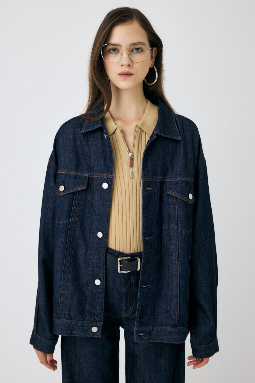 【新品未使用】MOUSSY ジャケット MOUSSY | 【otona MUSE掲載】TENCEL(TM) DENIM OVER ジャケット