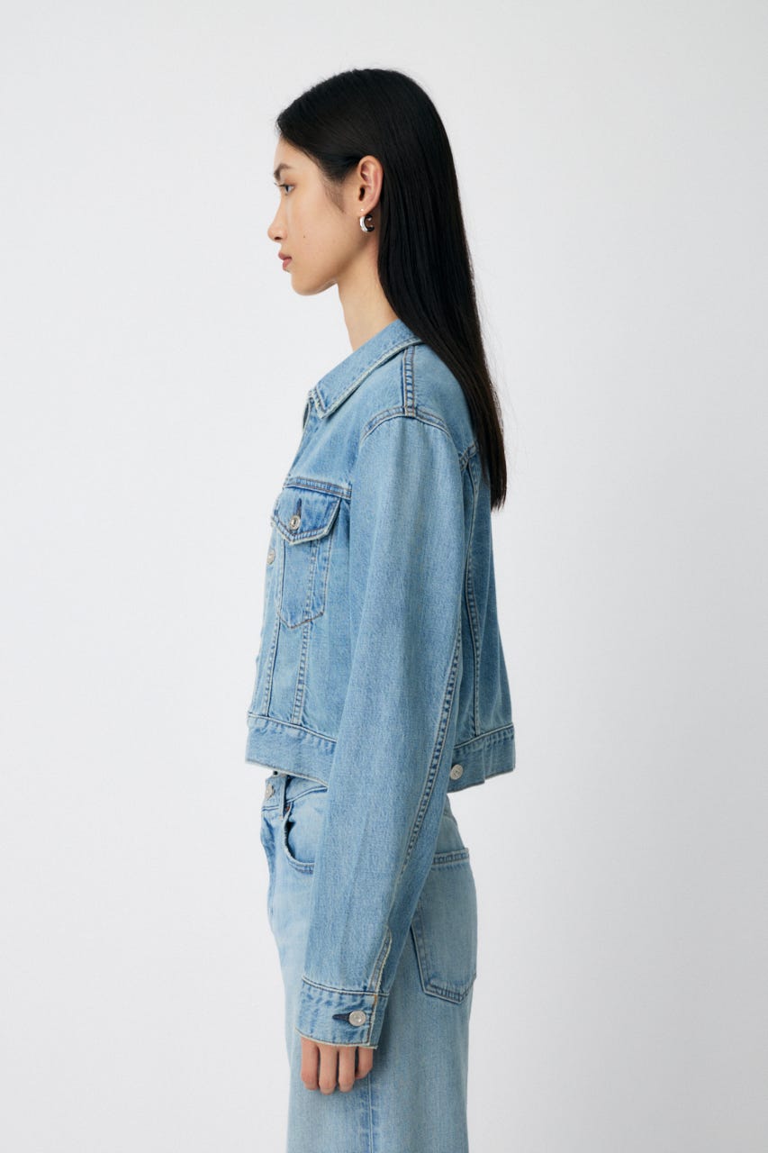 MOUSSY | TENCEL(TM) DENIM SHORT ジャケット (デニムジャケット