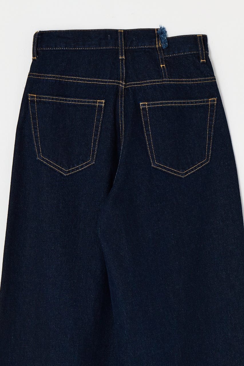 MOUSSY・CROSSWAIST WIDESTRAIGHT(ブラック・0) MOUSSY | CROSS WAIST WIDE STRAIGHT (ワイド ) |SHEL'TTER WEBSTORE