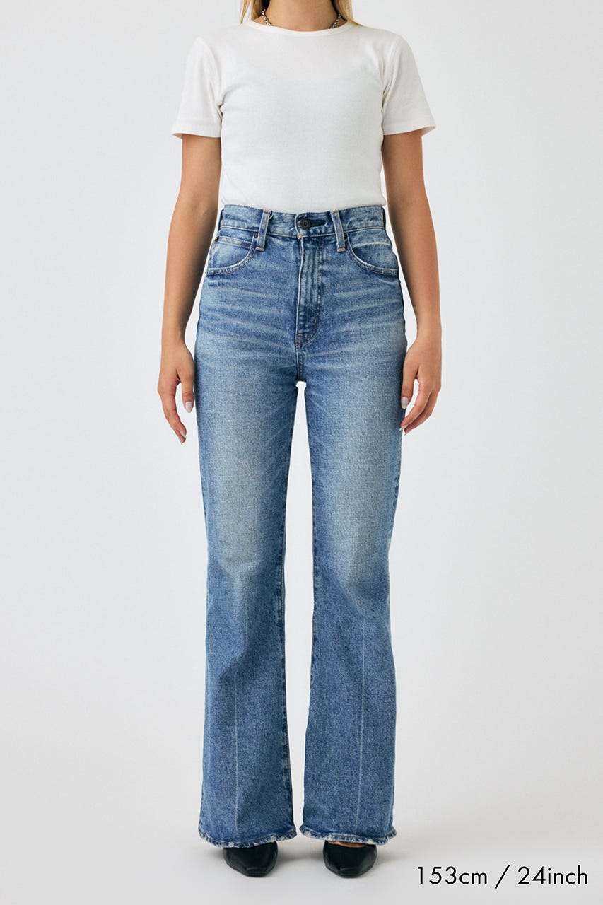 MOUSSY | MVS L/BLU FLARE (フレア ) |SHEL'TTER WEBSTORE