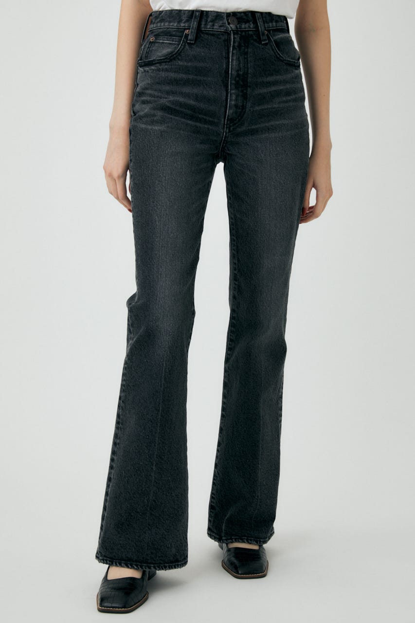 MOUSSY MVS BLACK FLARE ブラック フレアデニム　26 MOUSSY | MVS BLACK FLARE (フレア ) |SHEL'TTER WEBSTORE