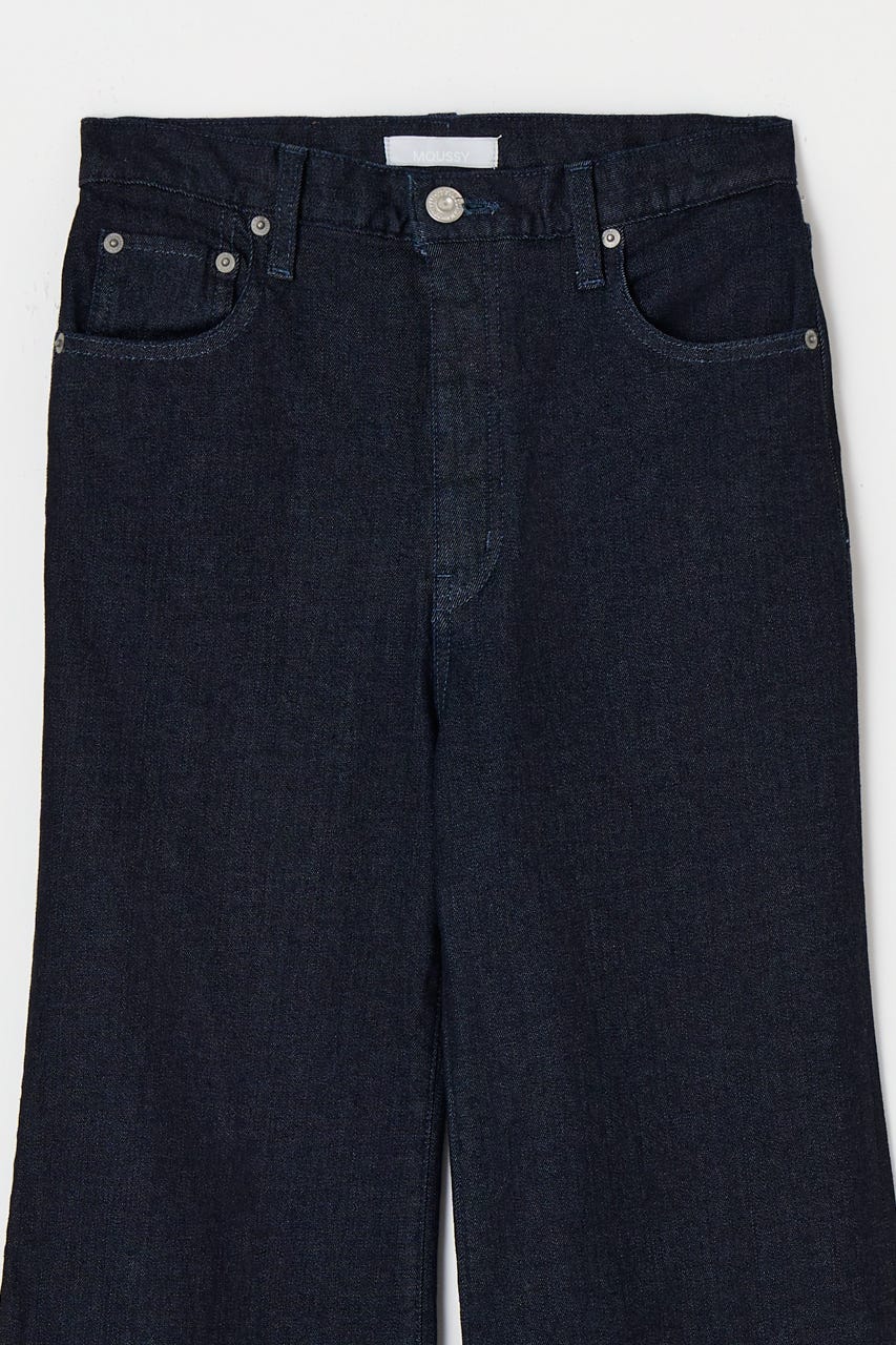 MOUSSY　ADVANCED LONG LEG フレア　２５インチ MOUSSY ADVANCED LONG LEG フレア BLU -ファッション通販