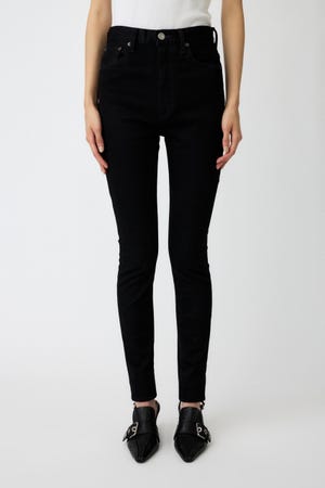しみあい moussy Rebirth スキニー MOUSSY | HW Rebirth BLACK SKINNY (スキニー ) |SHEL'TTER WEBSTORE