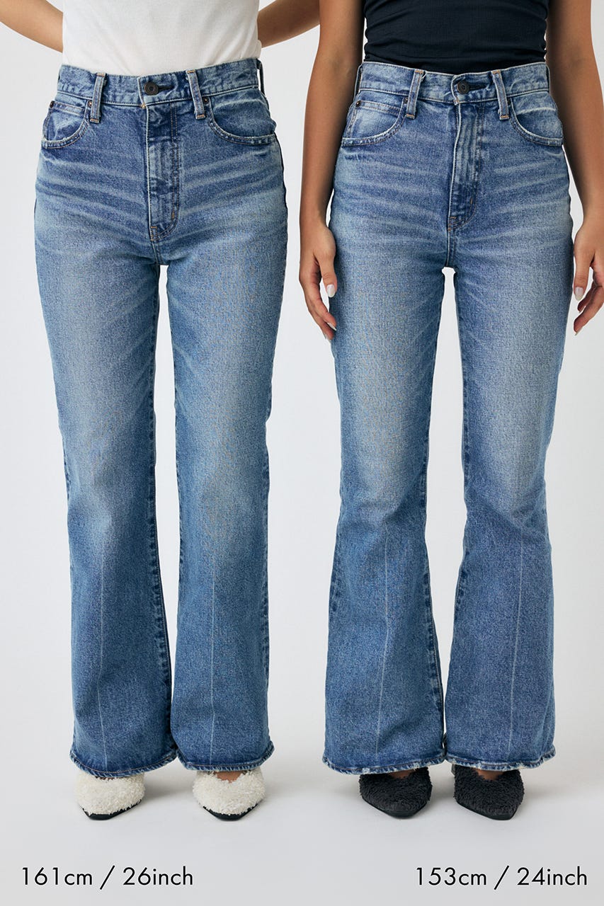 （新品未使用）MOUSSY　MVS FLARE　フレアデニム 24inch MOUSSY | MVS FLARE (フレア ) |SHEL'TTER WEBSTORE