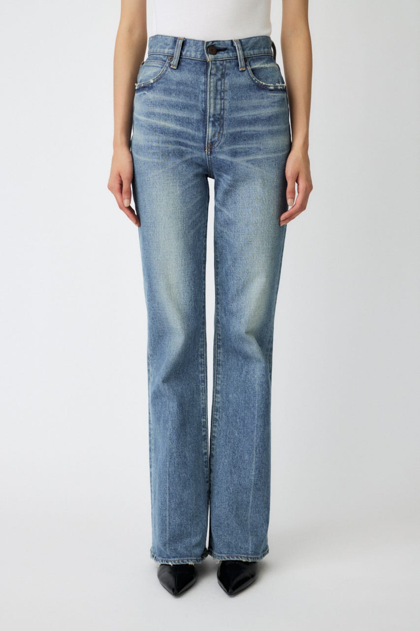 MOUSSY | MVS FLARE(L) / ロングサイズ (フレア ) |SHEL'TTER