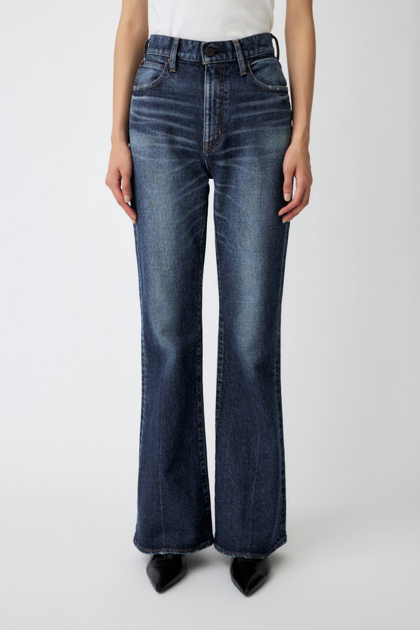 MOUSSY フレアデニム MVS FLARE BLU 24インチ MOUSSY | MVS FLARE (フレア ) |SHEL'TTER WEBSTORE