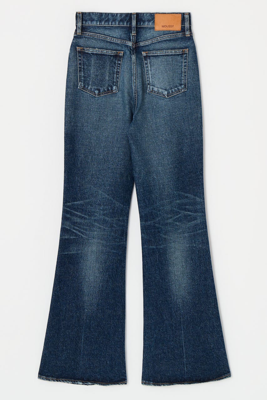 moussy MVS フレア デニム 27 ライトブルー　ロング moussy MVS フレア デニム 27 ライトブルー ロング MOUSSY