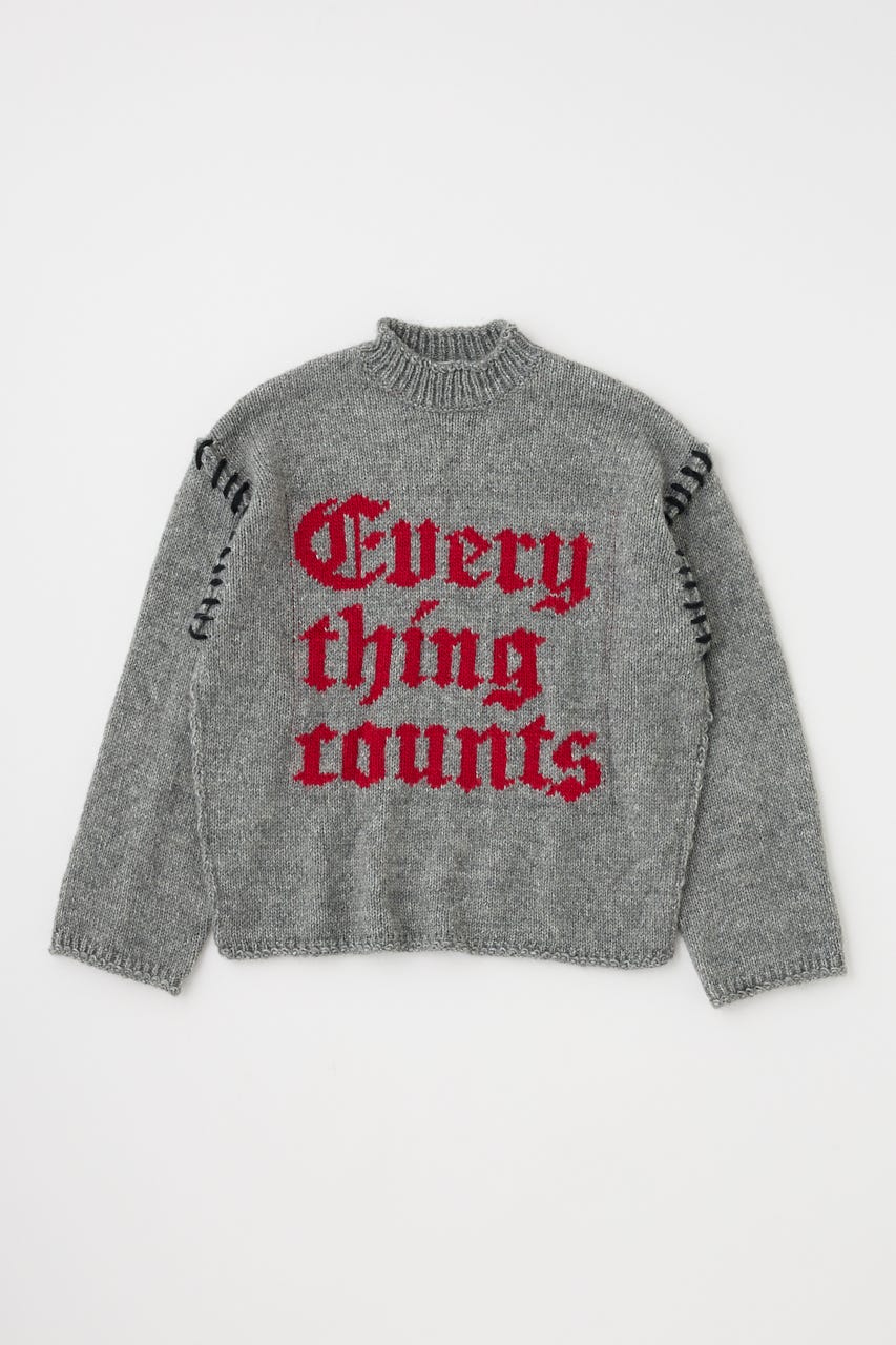 ＳＡＬＥ中♪ moussy KNITTED WORDS セーター イェロー 楽天市場】KNITTED WORDS セーター／マウジー（MOUSSY） : 丸井