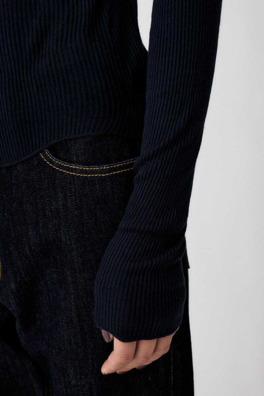 MOUSSY | HENRY NECK LONG SLEEVE Tシャツ (Tシャツ