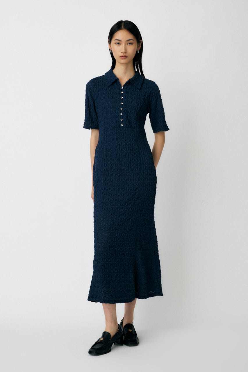 MOUSSY MERMAID H/S レースドレス MOUSSY | MERMAID LACE ドレス (ワンピース(ロング） ) |SHEL