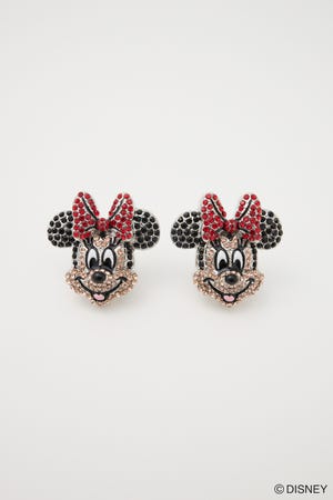 ◎Disney ミニー K18 ピアス 楽天市場】K18 YG ウォルト ディズニー ミニー マウス チャーム
