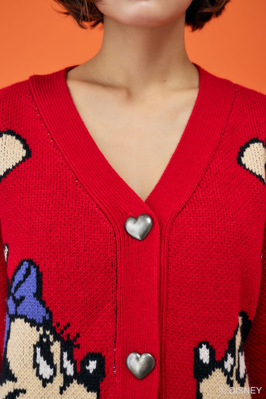 Disney SERIES CREATED by MUS | MD HEART BUTTON ジャガード