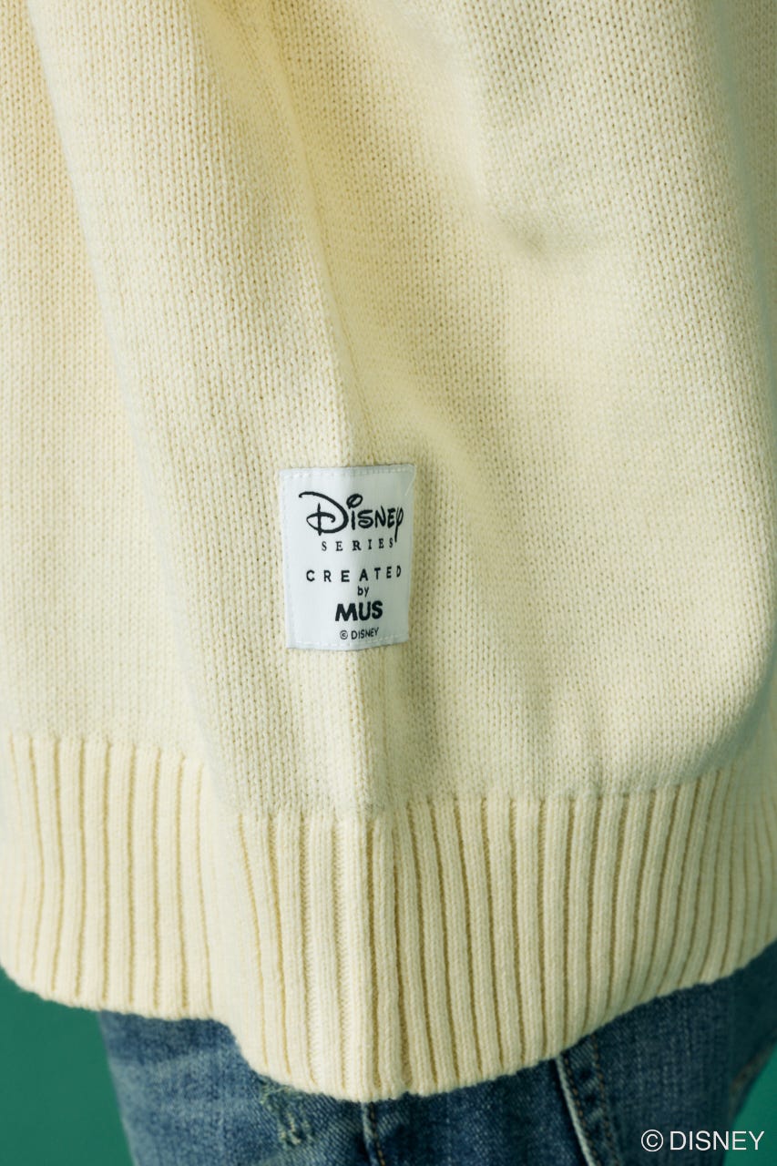 23日22時削除✨新品タグ付き✨MUS MD FACE ニットトップス ミッキー Disney SERIES CREATED by MUS | MD FACE ニット W-TOPS (ニット