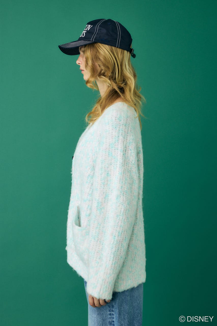 Disney SERIES CREATED by MUS | MD FACE BUTTON カーディガン