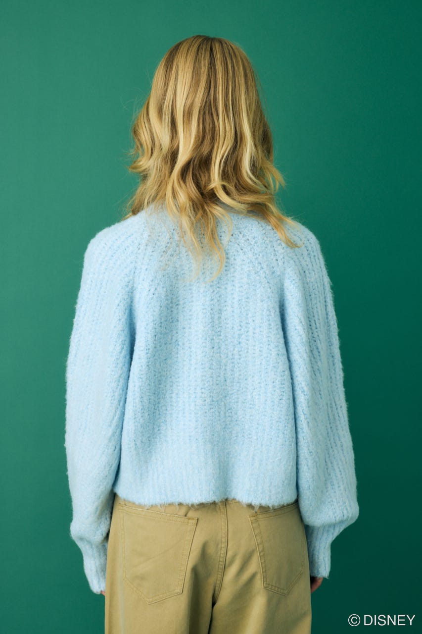 Disney SERIES CREATED by MUS | MD FACE BUTTON カーディガン