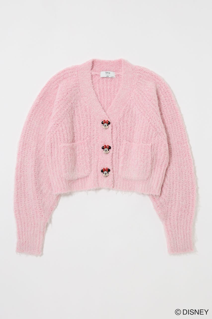 Disney SERIES CREATED by MUS | MD FACE BUTTON カーディガン