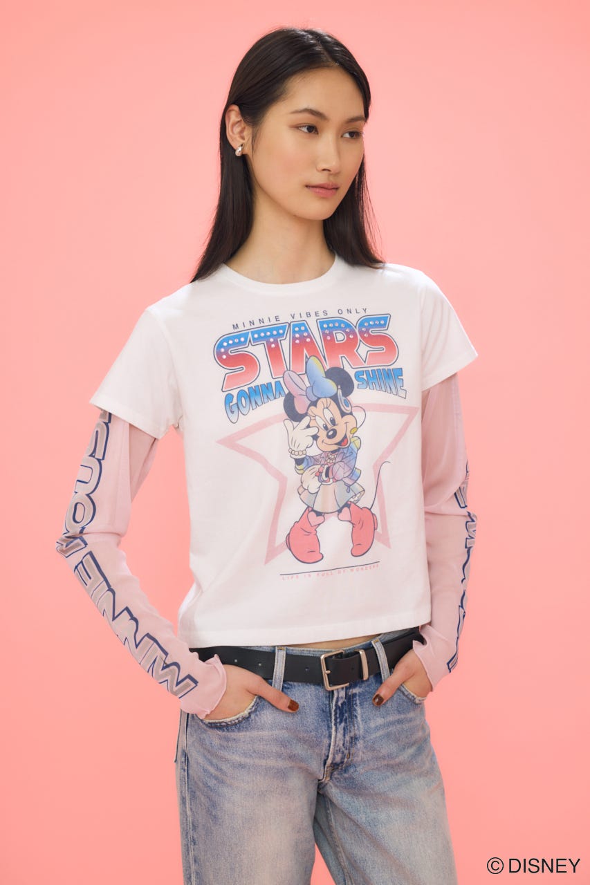 Disney SERIES CREATED by MUS | MD IDOL STAR LS Tシャツ