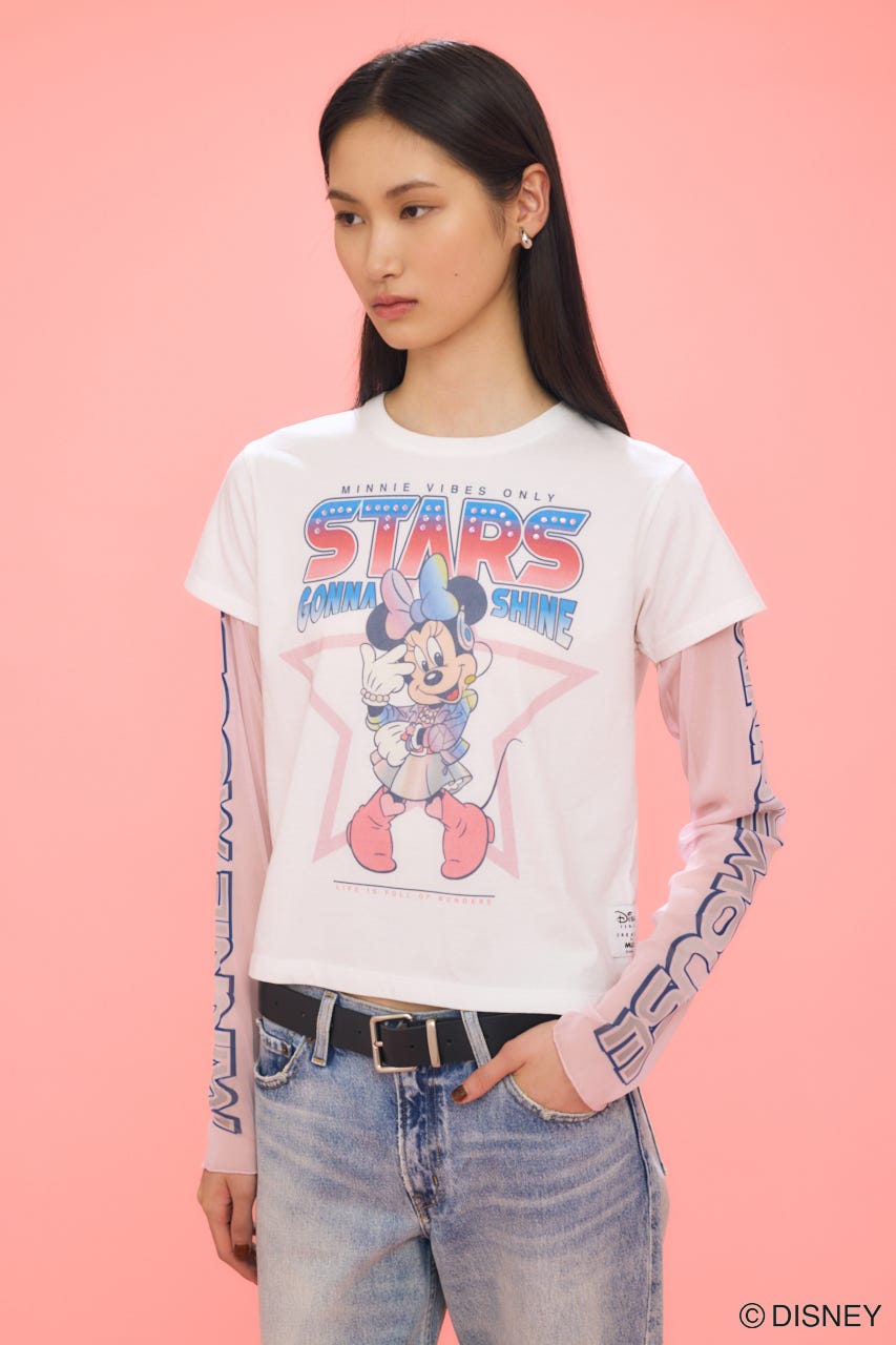 Disney SERIES CREATED by MUS | MD IDOL STAR LS Tシャツ