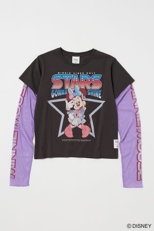 MD IDOL STAR LS Tシャツ / MINNIE