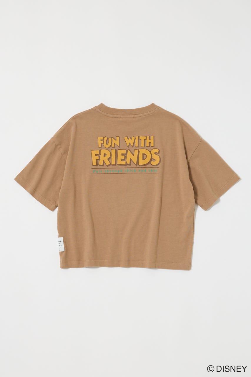 MD ALPHABET KIDS Tシャツ BEG 100cm